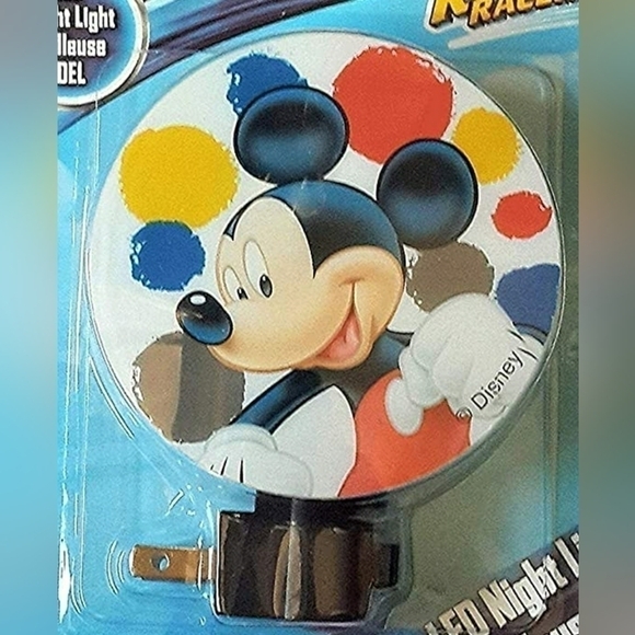 Disney Other - DISNEY Mickey and The Roadster Racers LED Nightlight Mickey Mouse Disney Junior